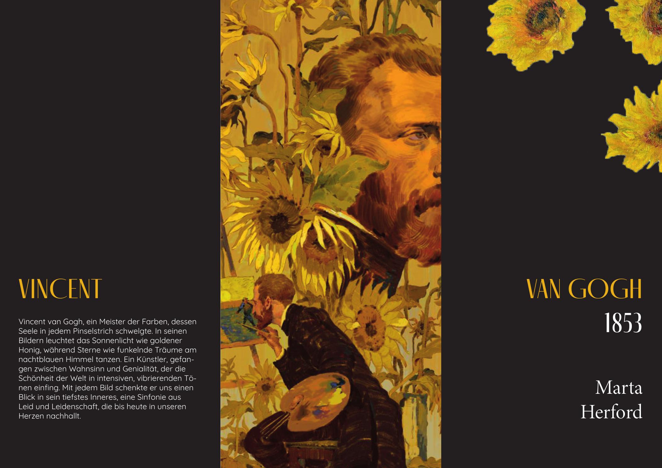 Vorschau des Van-Gogh-Ausstellungsflyers